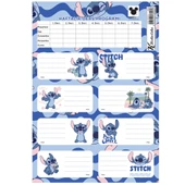 Lilo&stitch Ders Programlı 3lü Etiket thumbnail 2