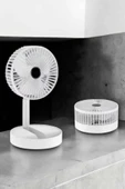 Soğutucu Vantilatör Telefon Standlı Mini Fan thumbnail 3