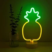 Ananas Neon LED Lamba thumbnail 1