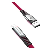 Dc16 Micro Usb Kablo 1m 2.4a - Kırmızı thumbnail 1