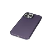 İphone 14 Pro Max Kılıf Modos Metal Kapak - Mor thumbnail 4