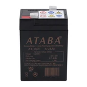 Ataba At-640 6v 4ah Işıldak Aküsü thumbnail 1