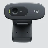 LOGITECH C270 HD 720P MIKROFONLU WEBCAM SİYAH 960-001063 thumbnail 1