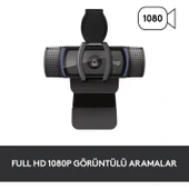 LOGITECH C920S HD PRO WEBCAM SİYAH 960-001252 thumbnail 2