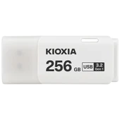 KIOXIA U301W 256GB USB 3.2 Gen1 TransMemory Flash Disk (Beyaz) thumbnail 1
