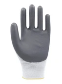 Beybi Polyester-Nitril İş Eldiveni PN72 No: 10 GRİ - 3 Çift thumbnail 3