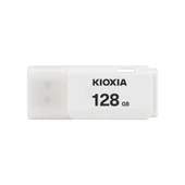 KIOXIA U202W 128GB USB 2.0 TransMemory Flash Disk (Beyaz) thumbnail 1