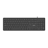 PHILIPS SPK6248B, USB Kablolu, Türkçe Q, Multimedya Klavye (Siyah) thumbnail 1