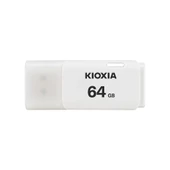 KIOXIA U202W 64GB USB 2.0 TransMemory Flash Disk (Beyaz) thumbnail 1