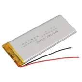 Powermaster 403080 3.7 Volt 1300 Mah Lityum Polimer Pil thumbnail 2