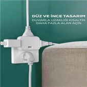 Katlanır Priz  3 Gözlü thumbnail 1