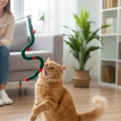 Süs Tasarımlı Kedi Oltası thumbnail 2
