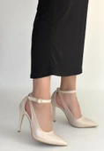 Wenni Bej Rugan Stiletto Ayakkabı thumbnail 3