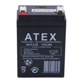 Atex Ax12-2.2 12v 2.2ah Dik Akü thumbnail 1