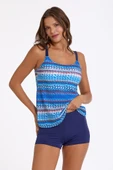 Argento 0063-3017 Kadın Şortlu Tankini thumbnail 1