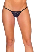 Siyah Dantelli Tanga TM1164 thumbnail 1