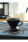 Muybieno Seramik Siyah Dripper V60 thumbnail 4