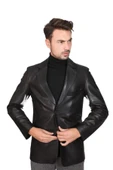 Erkek Siyah Blazer Ceket thumbnail 1