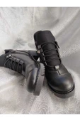 MCASERING Kadın Topuklu Bağcıklı Bot Postal thumbnail 1