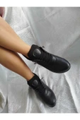 MCASERING Kadın Topuklu Bağcıklı Bot Postal thumbnail 3