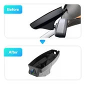 Rufutle Dashcam Araba BMW E60 E61 E65 E66 E70 E72 E83 E84 E88 E92 E93, 4K Dashcam Araba DVR Gece Görüş ile thumbnail 3