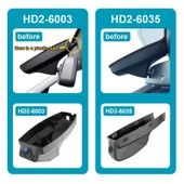 Rufutle Dashcam Araba BMW E60 E61 E65 E66 E70 E72 E83 E84 E88 E92 E93, 4K Dashcam Araba DVR Gece Görüş ile thumbnail 2