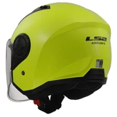 ÇENESİZ KASK LS2 AIRFLOW 2 NEON SARI ORJİNAL M thumbnail 3