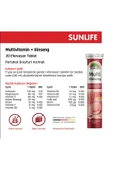 Sunlife Multi +Ginseng Multivitamin (20 Tablet) thumbnail 4