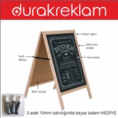 Ahşap kara tahta ayaklı İÇ MEKAN thumbnail 1