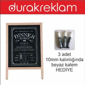 Ahşap kara tahta ayaklı İÇ MEKAN thumbnail 2