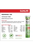 Sunlife Multi +Q10 Multivitamin (20 Tablet) thumbnail 2