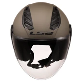 ÇENESİZ KASK LS2 AIRFLOW 2 MAT KUM ORJİNAL S thumbnail 4