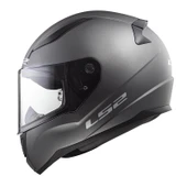KAPALI KASK LS2 RAPID 2 MAT TITANIUM ORJİNAL M thumbnail 2