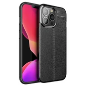 Apple İphone 13 Pro Kılıf Auto Focus Kapak - Siyah thumbnail 1