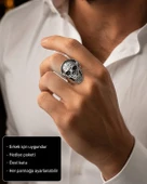 Phantom Skull Ring Phantom Skull Erkek Yüzüğü thumbnail 1