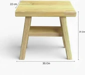 Ahşap Tabure thumbnail 2