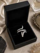 Serpent Ring Ejderha Yılan Erkek Yüzüğü thumbnail 2