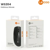 WS204 Kablosuz 1200DPI 3 Tuşlu Optik Siyah Mouse thumbnail 8