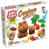 Art Craft Capybara Play Dough Set 168 gr thumbnail 2
