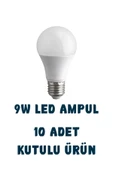 Noas 9w Tasarruflu Led Ampul 10 Adet thumbnail 2