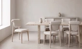 Eyfel Cappuccino Exclusive Ahşap Sandalye thumbnail 9