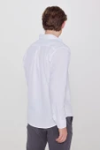 Uzun Kollu Gömlek White White L thumbnail 3