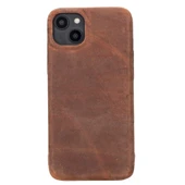 Apple iPhone 15 Plus Uyumlu Deri Arka Kapak ROCK G2 thumbnail 1