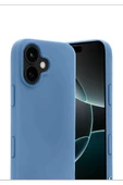 Newface Apple iPhone 17 First Silikon - Mavi thumbnail 2