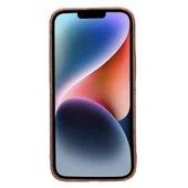 Apple iPhone 15 Plus Uyumlu Deri Arka Kapak ROCK G2 thumbnail 2
