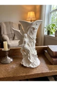 LayerOne Melek Figürlü Dekoratif Vazo/Biblo - 20 cm thumbnail 2
