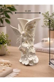 LayerOne Melek Figürlü Dekoratif Vazo/Biblo - 20 cm thumbnail 1