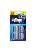 Gillette Sensor3+ Comfort 8'li Yedek Bıçak Başlığı thumbnail 3