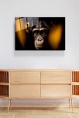 Monkey Cam Tablo, Dekoratif Cam Tablo thumbnail 1