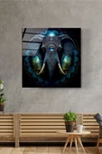 Elephant Cam Tablo, Dekoratif Cam Tablo thumbnail 1